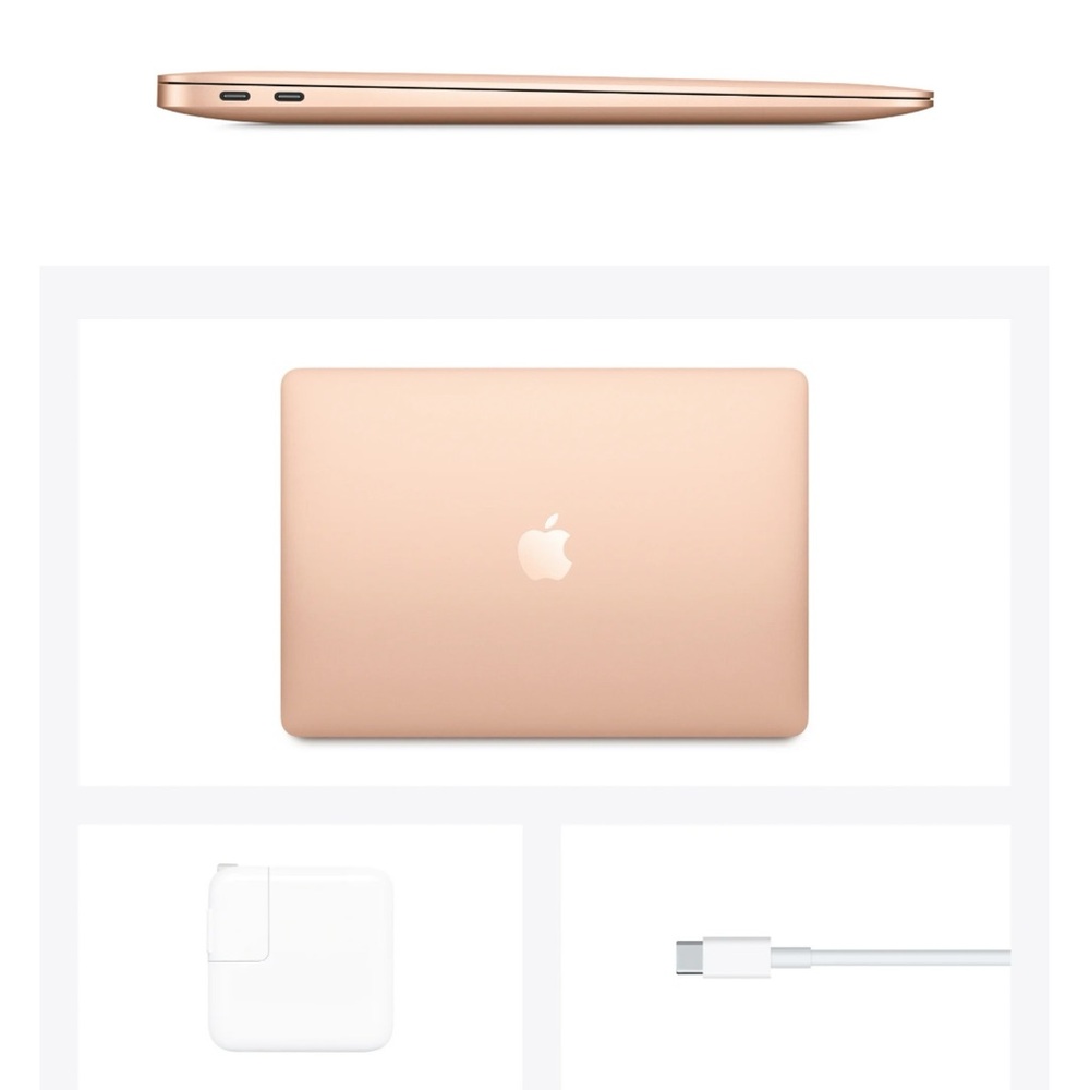 2020 Apple MacBook Air 13.3 inch Laptop – Rose Gold, 8GB RAM 256GB Storage